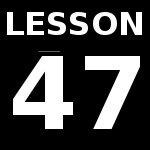 Lesson 47 – I-Object transfer negation