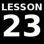 Lesson 23 – Special Verbs